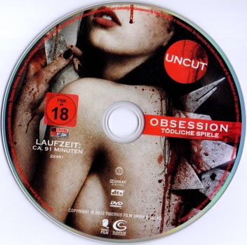 Obsession - Tödliche Spiele - (Vermietrecht) - Einzel-DVD - Neu & OVP